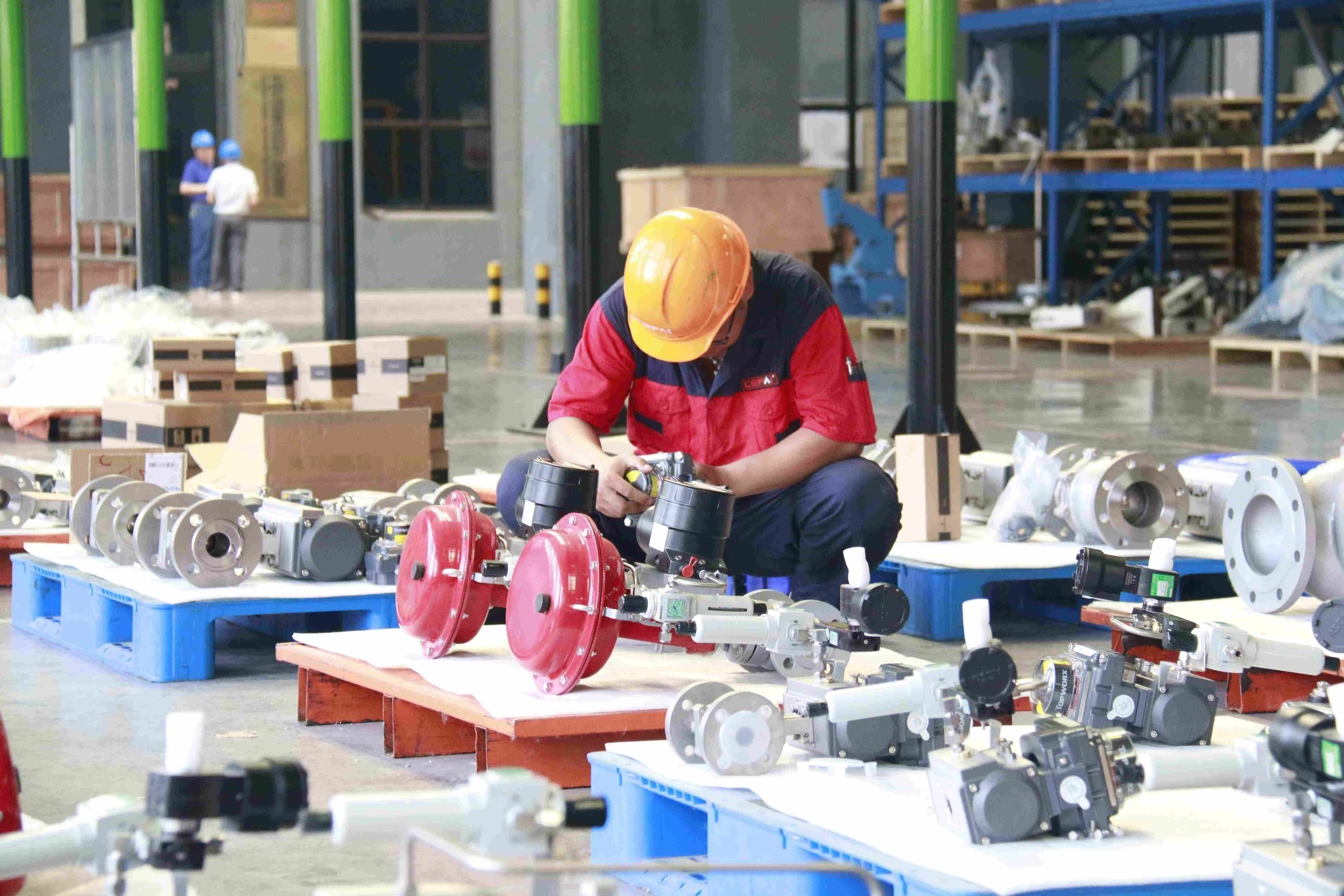 Cast Steel Pneumatic V-Shaped Ball Valve: Working Principle Explained